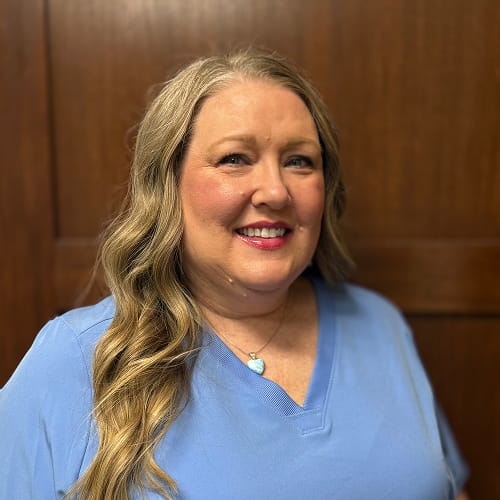 Shirley, a dental hygienist at Portage Northern Dental in Portage, MI